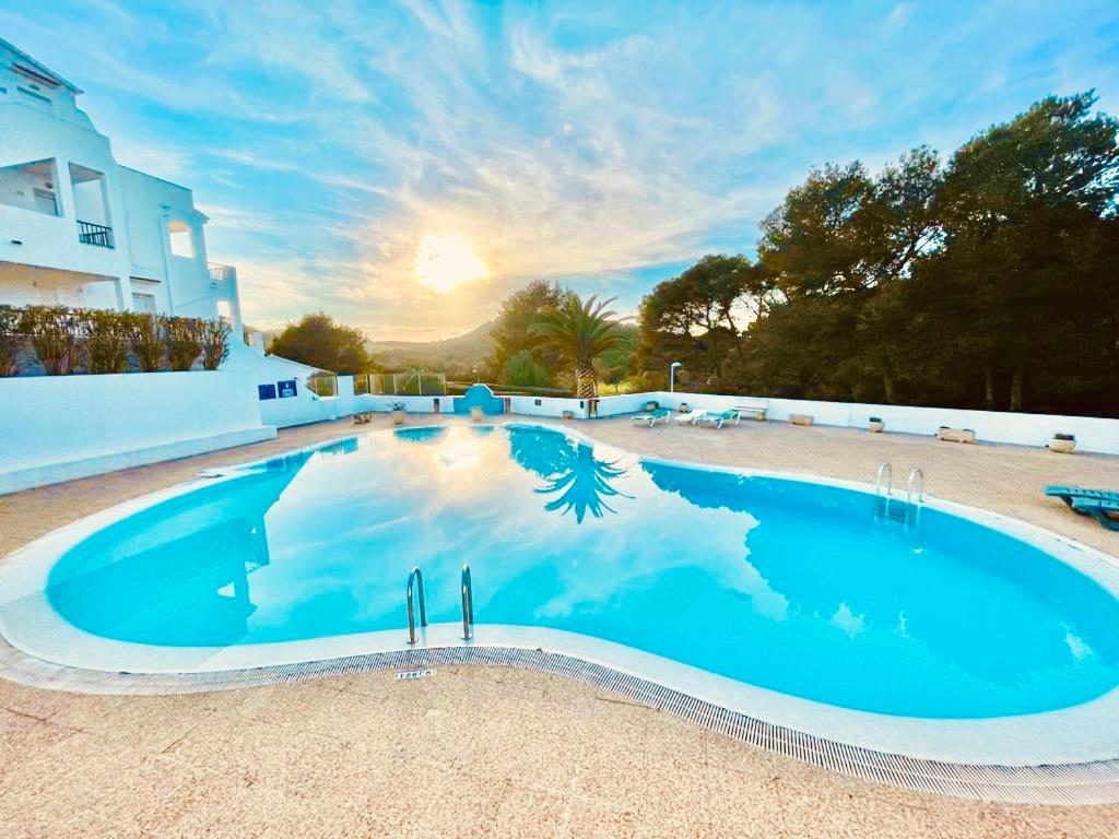 Apartamento Atardecer En Menorca Son Parc Vista Al Campo De Golf Exterior photo